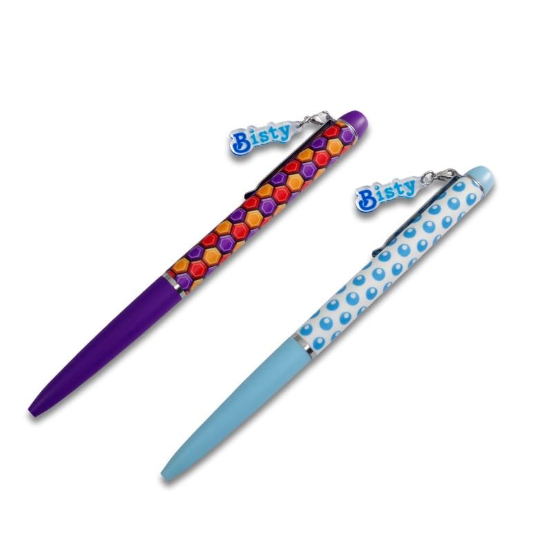 ハニカム斜め挟み】ハンドメイドボールペン ハニカム斜め挟み